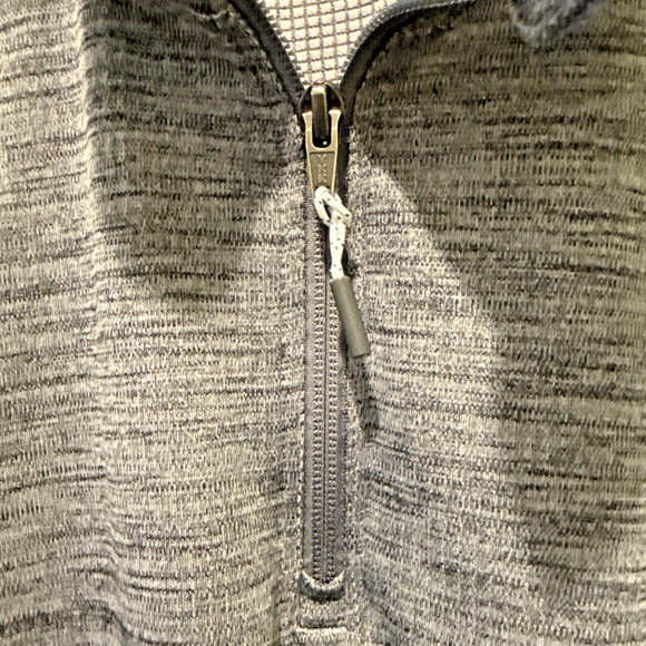 NHL Washington Capitals Hockey 2XL XXL Men’s 1/4 Zip Gray Long Sleeve - Picture 5 of 9